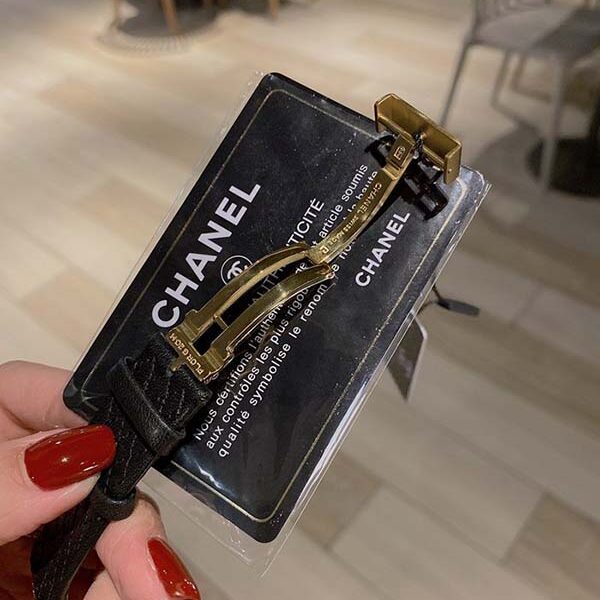 平價好看手錶 CHANEL【香奈兒】中古董手錶真皮菱形格子車線日本 滿天星空藍方形復古