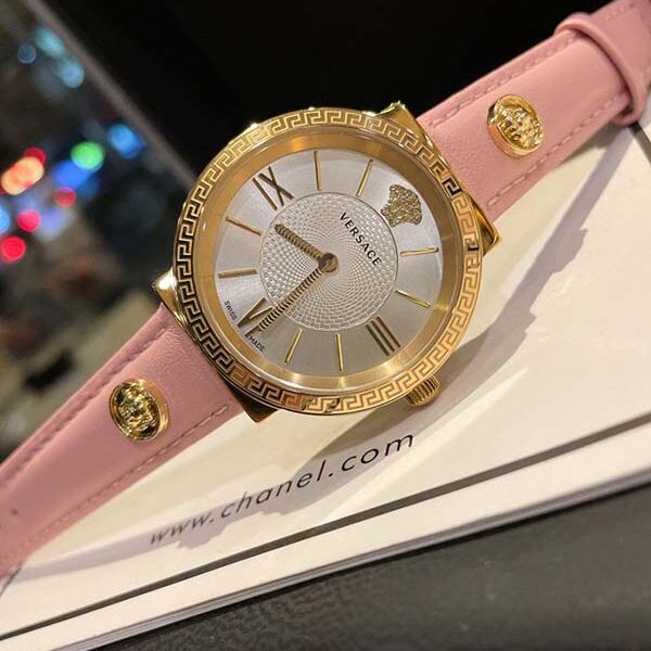 高仿錶範思哲GRECA GLASS系列12時位美杜莎頭像