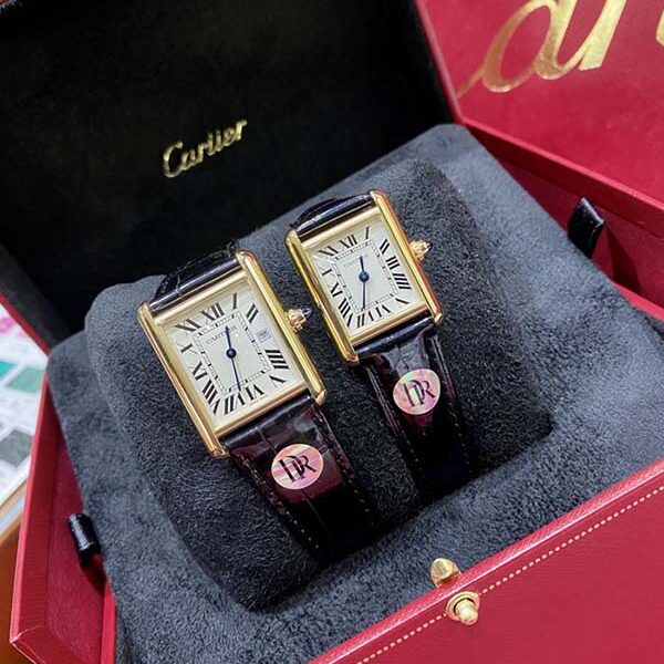 腕表1：1CARTIER-Tank腕表瑞士石英機芯