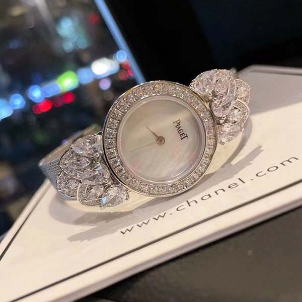 信譽店鋪伯爵PIAGET TREASURES G0A45029 鑽石腕表進口機芯
