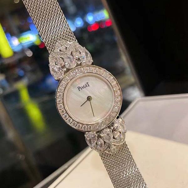 信譽店鋪伯爵PIAGET TREASURES G0A45029 鑽石腕表進口機芯
