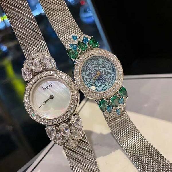信譽店鋪伯爵PIAGET TREASURES G0A45029 鑽石腕表進口機芯