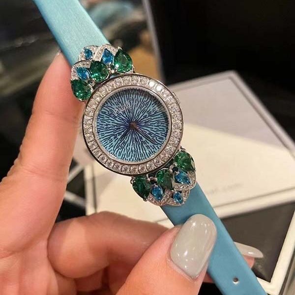專櫃熱賣款伯爵PIAGET TREASURES G0A45029 鑽石腕表進口機芯