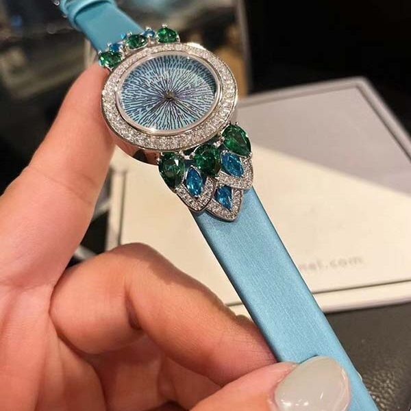 專櫃熱賣款伯爵PIAGET TREASURES G0A45029 鑽石腕表進口機芯