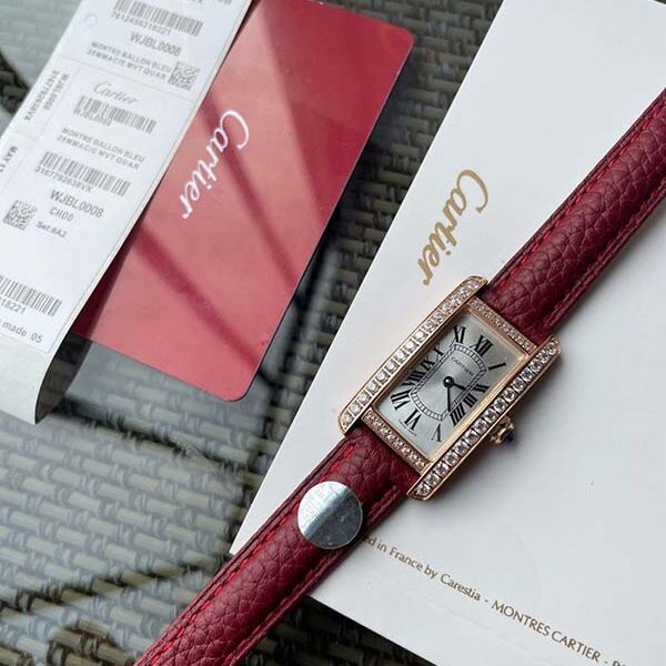 男士高仿手表卡地亞-Cartier Tank Américaine腕表瑞士石英機芯