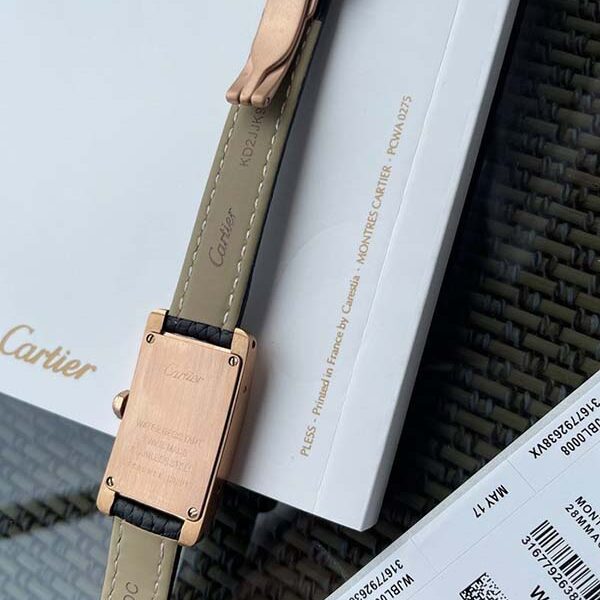 精仿名牌卡地亞-Cartier Tank Américaine腕表瑞士石英機芯
