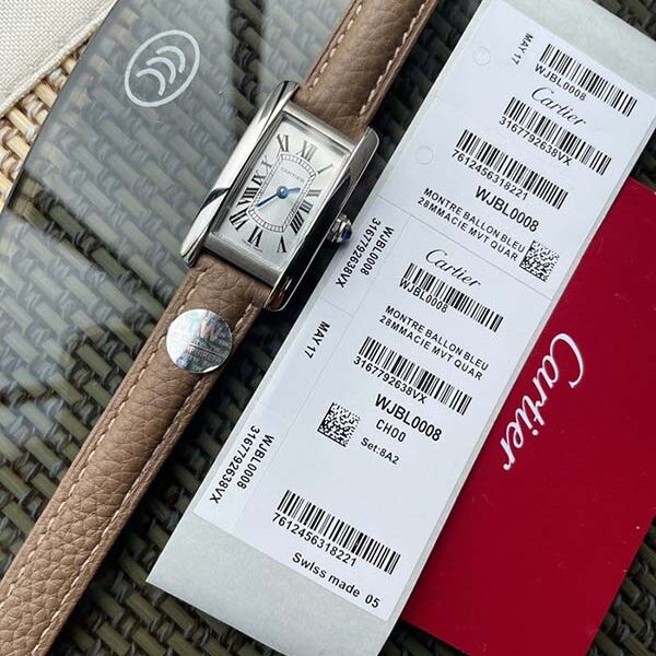 精仿手表卡地亞-Cartier Tank Américaine腕表瑞士石英機芯
