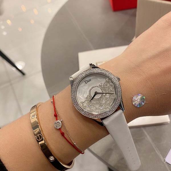精仿腕表迪奧-Dior 女士腕表進口石英機芯