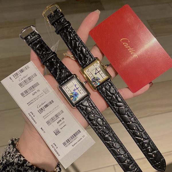 瑞士錶 卡地亞 CARTIER-Tank腕表家族的代表作瑞士石英機芯