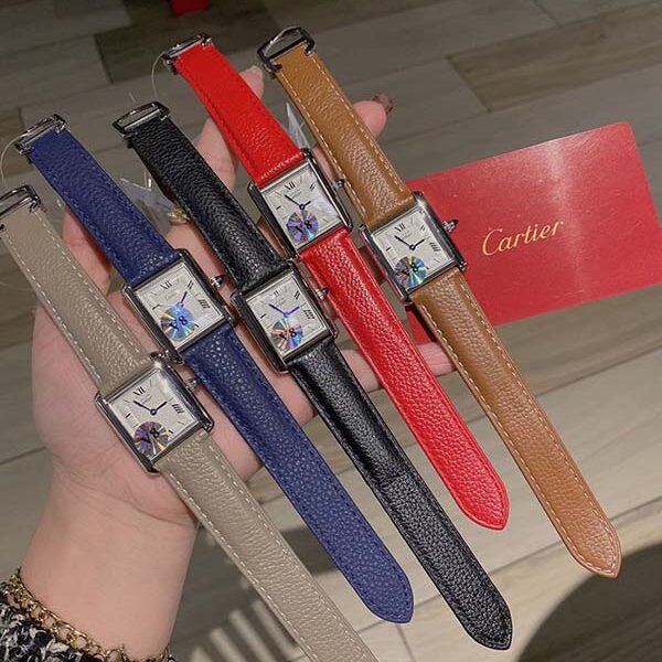 a貨卡地亞 CARTIER-Tank腕表家族的代表作瑞士石英機芯