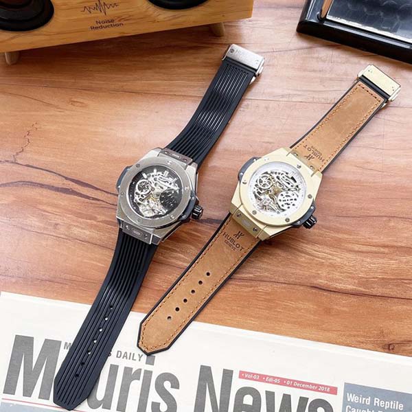 手錶推薦恒寶 Hublot 精品男士腕表勁爆鏤空設計全自動機械機芯