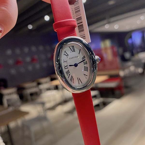 手表a貨卡地亞Baignoire浴缸系列腕表進口石英機芯