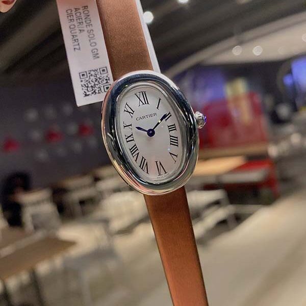 手表a貨卡地亞Baignoire浴缸系列腕表進口石英機芯
