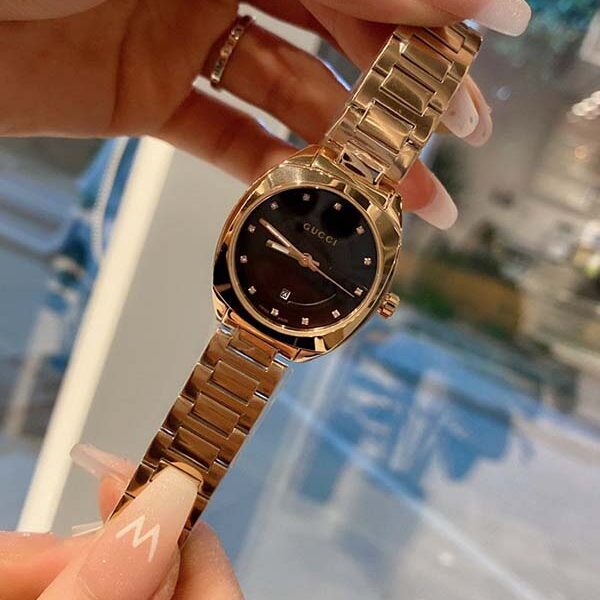 信譽品質第一Gucci 古馳GG2570系列YA142504腕表 石英機