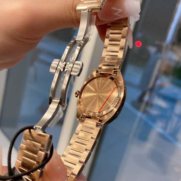 精仿名牌Gucci 古馳GG2570系列YA142504腕表 石英機