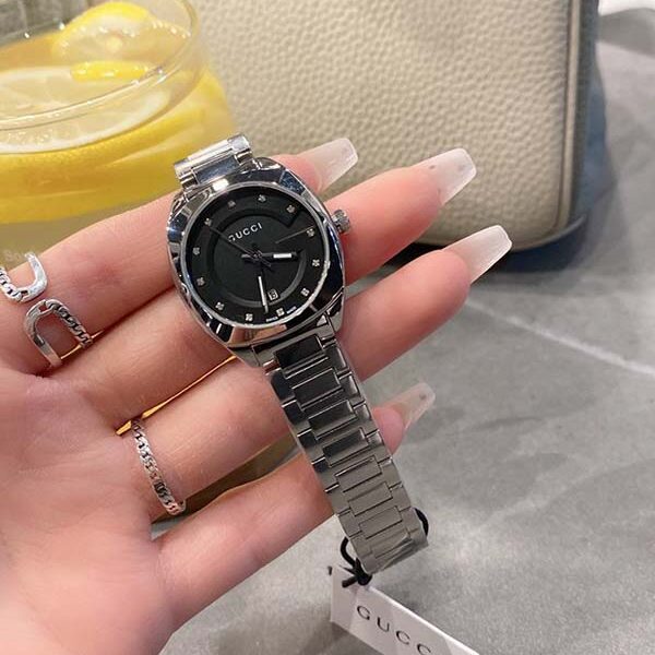 精仿手表Gucci 古馳GG2570系列YA142504腕表 石英機