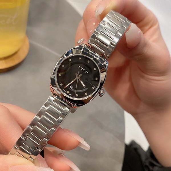 精仿手表Gucci 古馳GG2570系列YA142504腕表 石英機