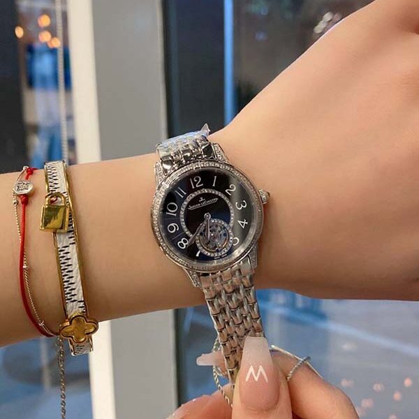 女士腕表精品積家Rendez-Vous約會系列全自動機械飛輪女士腕表