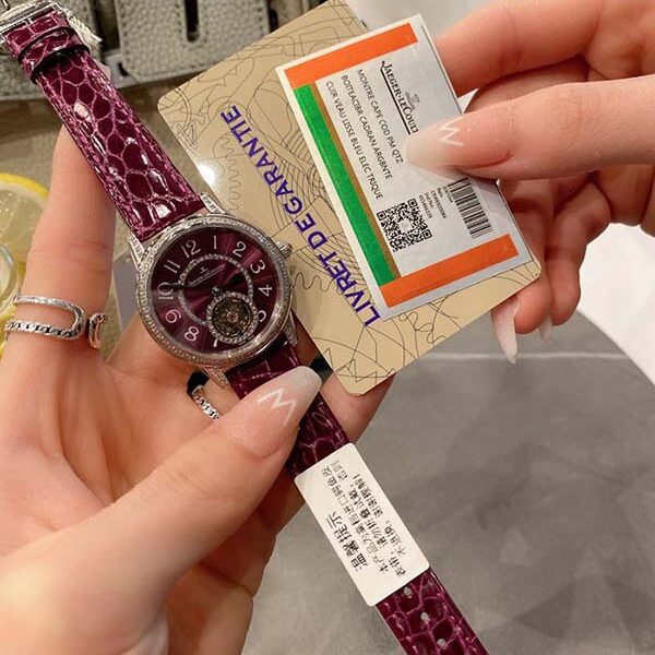 一比一高仿手表積家Rendez-Vous約會系列全自動機械飛輪女士腕表