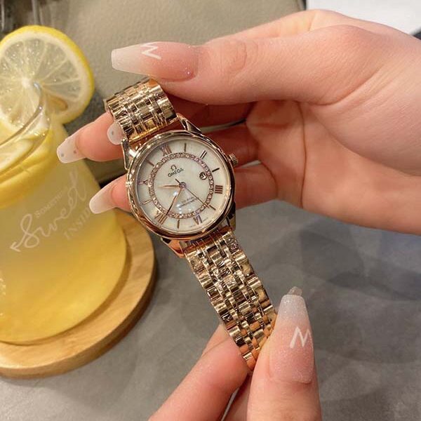 腕表高仿歐米茄-OMEGA 女士腕表進口石英機芯