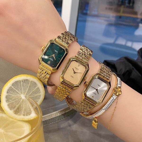 男士腕表高仿低調奢華勞力士ROLEX 1970』s古董表，勞家小方表 瑞士石英機芯