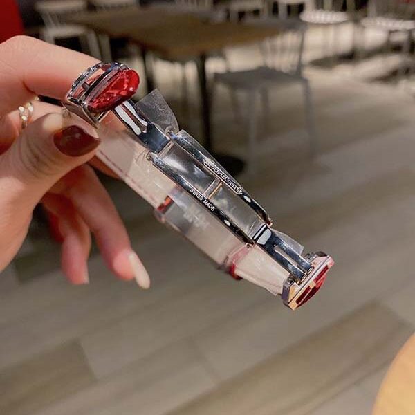 高仿精品積家 翻轉滿鑽系列瑞士進口機芯