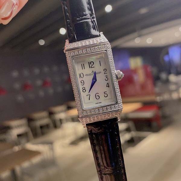 平價好看手錶 積家 翻轉滿鑽系列瑞士進口機芯