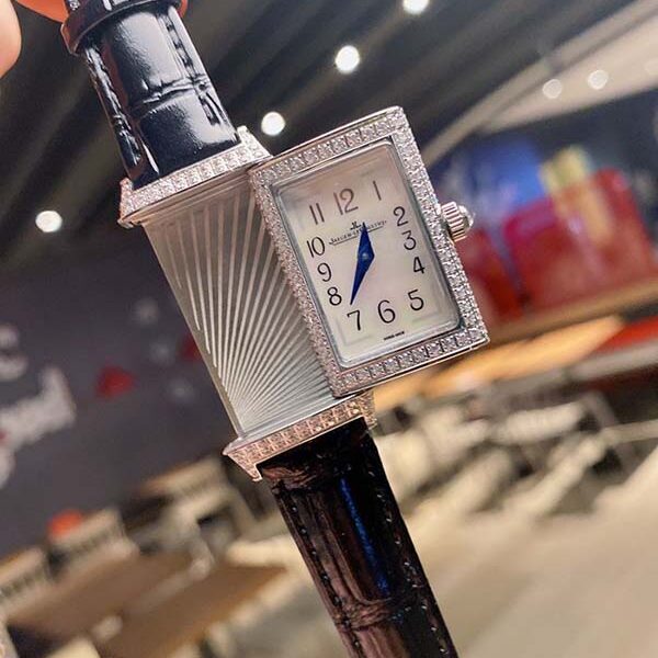 平價好看手錶 積家 翻轉滿鑽系列瑞士進口機芯