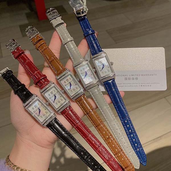 平價好看手錶 積家 翻轉滿鑽系列瑞士進口機芯