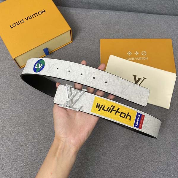 女士腰帶原單L0UIS VUITT0N 小牛皮製作腰帶