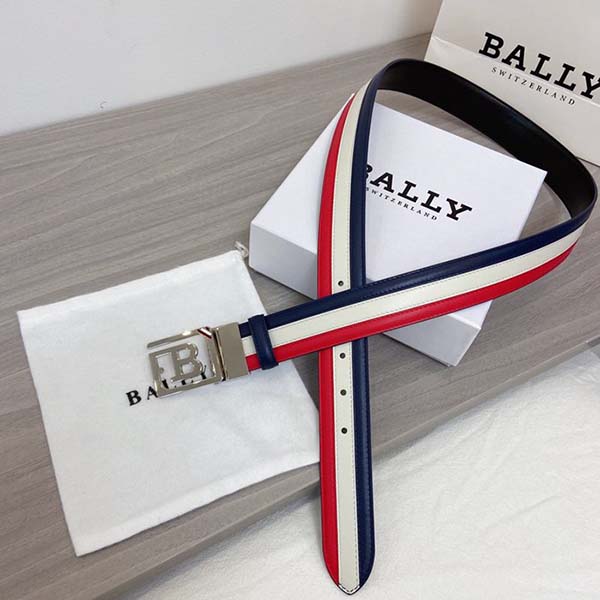 高仿腰帶男女BALLY巴利 3.5cm原廠小牛皮
