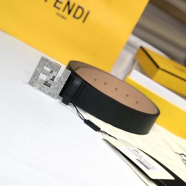 帆布皮帶 fendi 1：1原單進口雙面頭層牛皮