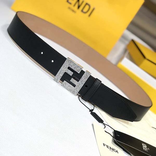 帆布皮帶 fendi 1：1原單進口雙面頭層牛皮
