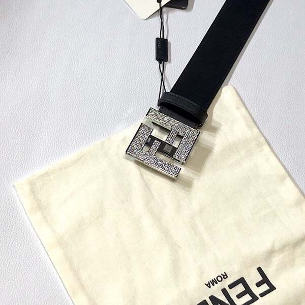 帆布皮帶 fendi 1：1原單進口雙面頭層牛皮