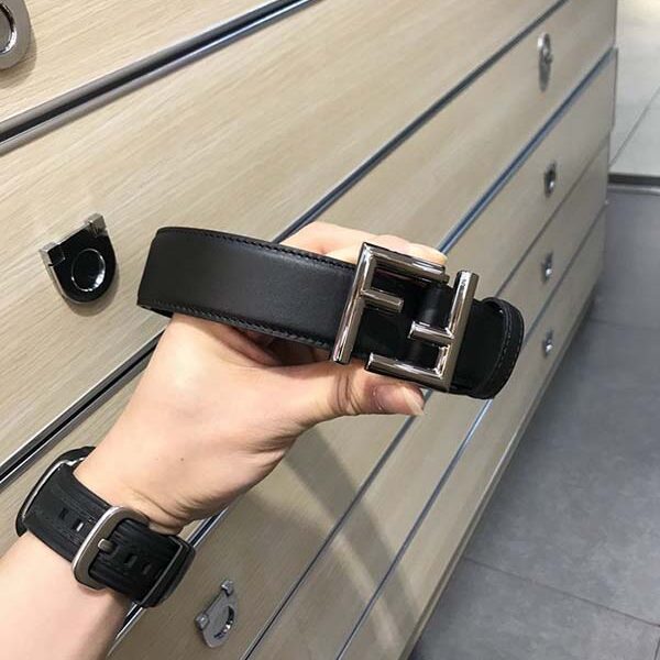 皮帶高仿 fendi進口雙面頭層牛皮