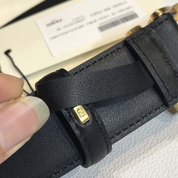 prada皮帶1：1 進口牛皮 搭配原單釕鈀電鍍F扣