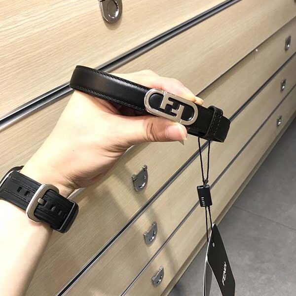 皮帶原單 雙面頭層牛皮 原單釕鈀電鍍F扣