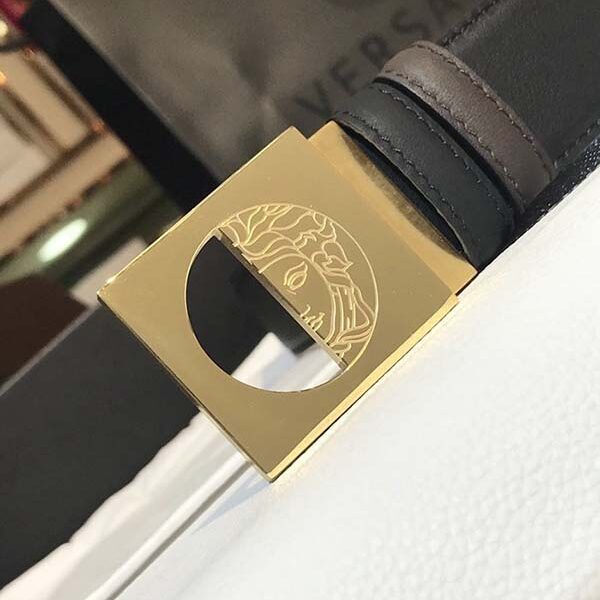菲拉格慕男士皮帶 鋼扣半臉人頭扣 小粒紋牛皮腰帶 14 菲拉格慕男士皮帶 鋼扣半臉人頭扣 小粒紋牛皮腰帶