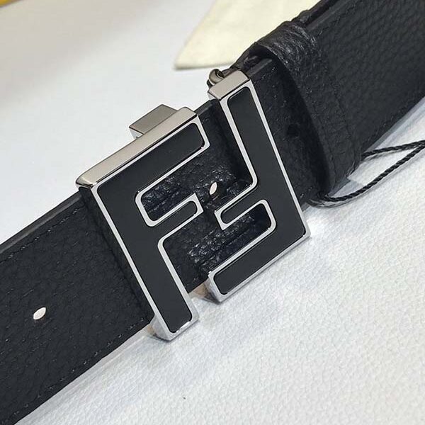 原單fendi 寬皮帶 小牛皮