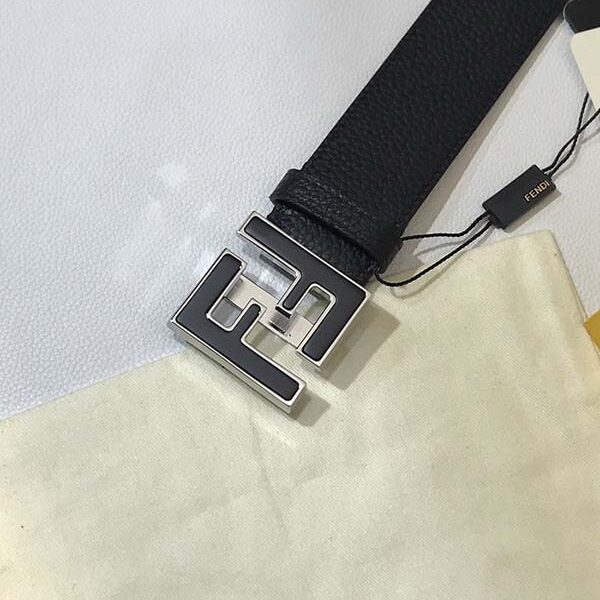 原單fendi 寬皮帶 小牛皮