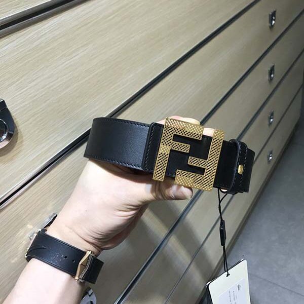 男士高仿fendi 寬皮帶進口原版樹糕沙底配製小牛皮