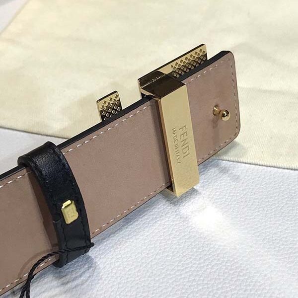 男士高仿fendi 寬皮帶進口原版樹糕沙底配製小牛皮