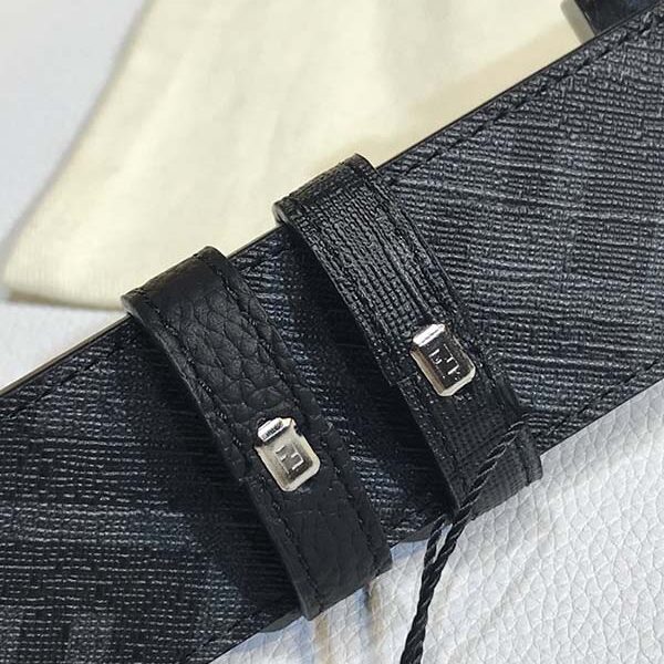 高仿精品 芬迪鉚釘扣皮帶