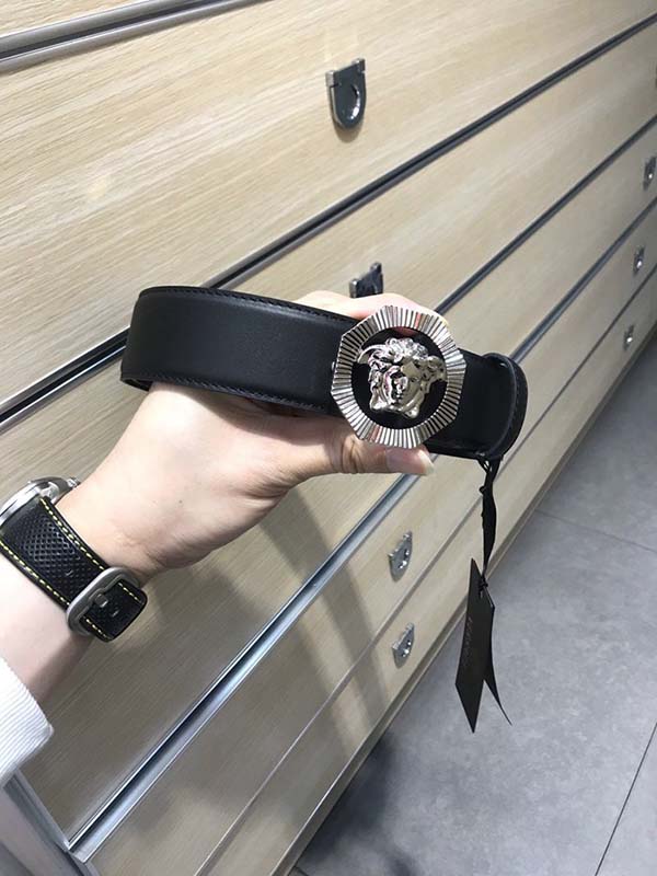 高仿versace 立體人頭鋼扣 小牛皮腰帶 1 高仿versace 立體人頭鋼扣 小牛皮腰帶