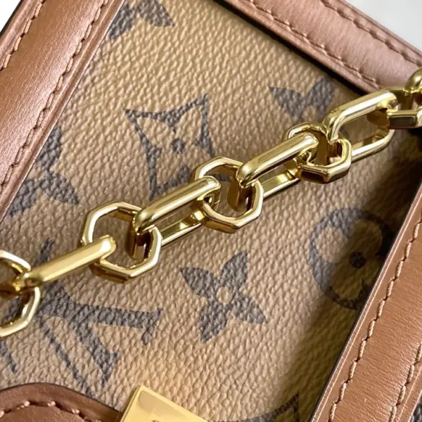 高仿精品批發原單 DAUPHINE 手袋 M45958 黃花hhlv25