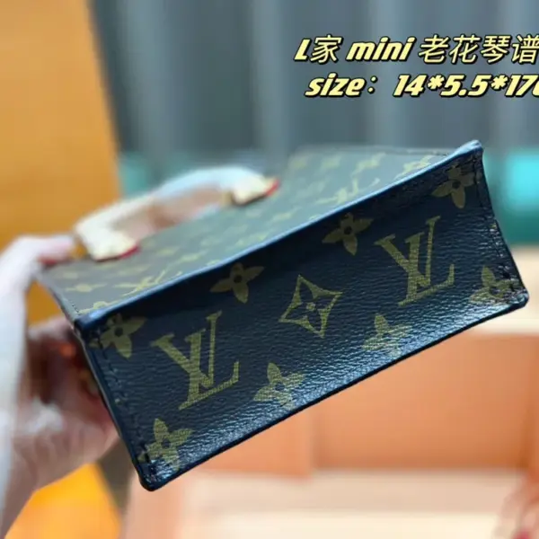 頂級原單1：1 路易威登lv 琴譜包mini 肩帶調節老花色