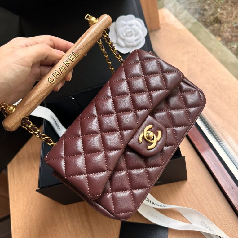香奈兒高仿CHANEL木質手柄CF