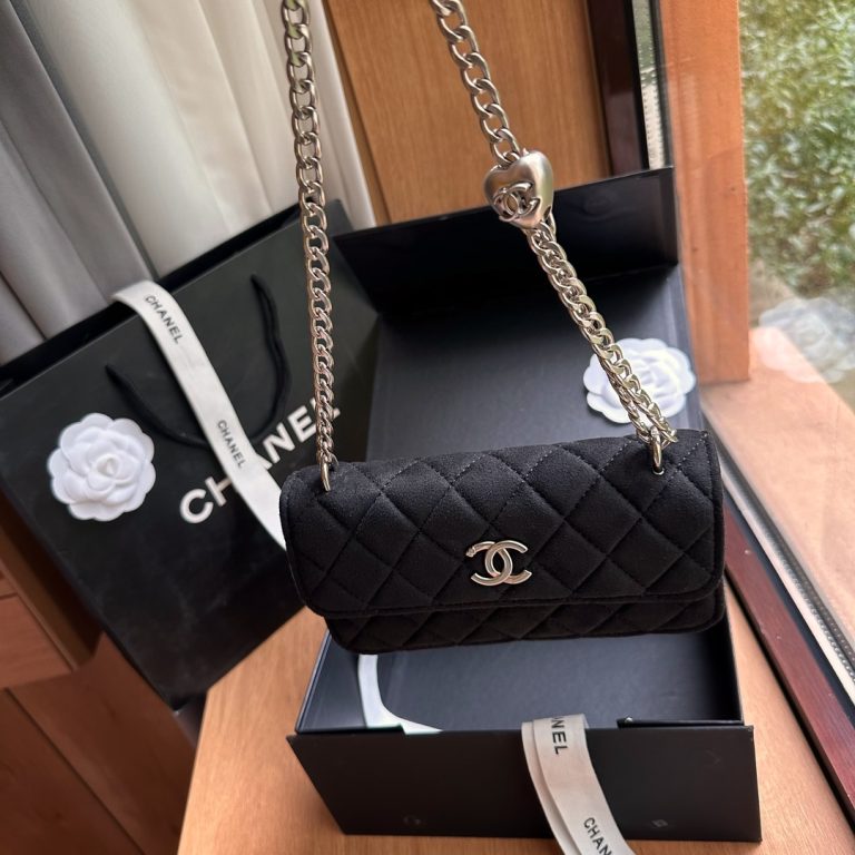 chanel 高仿小香度假系列Woc 盒子包mini 翻蓋鏈條包15/8
