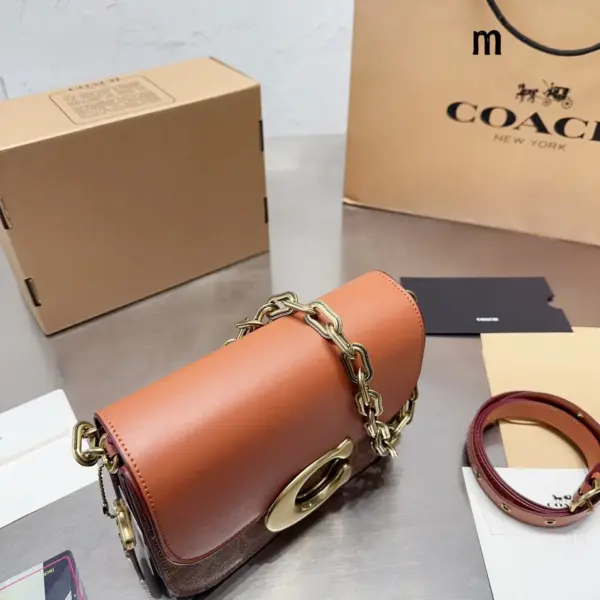 新品蔻馳idol bag鏈條斜背包原單牛皮五金 推薦c扣折疊禮盒🎁尺寸21 18 新品蔻馳idol bag鏈條斜背包原單牛皮五金 推薦c扣折疊禮盒🎁尺寸21