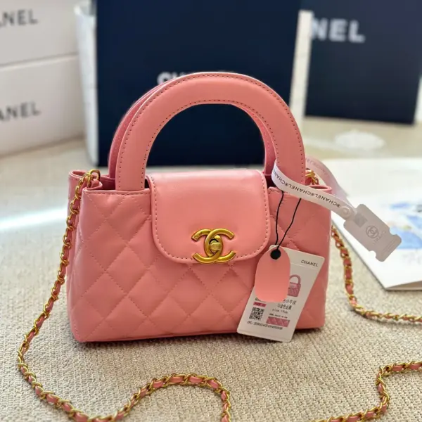 Chanel23k高仿新款本季的“最眼包”Chanel / 香奈兒 23K kelly大號鏈條包小羊皮 顔色集合